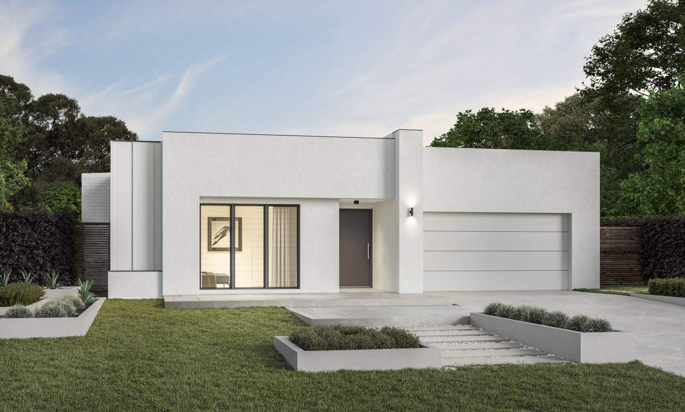 Havana - Lumiere Facade single storey house design havana lumiere facade
