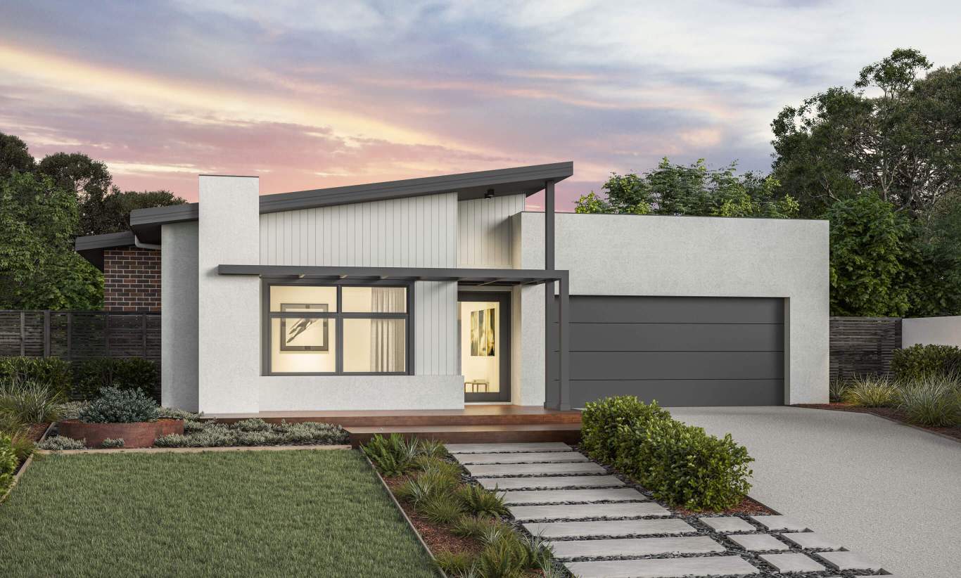 Havana - Pacific Facade architecturally design single storey home havana pacific facade
