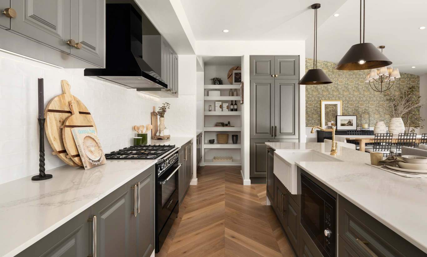 single storey home design havana grande kitchen pantry at watagan park