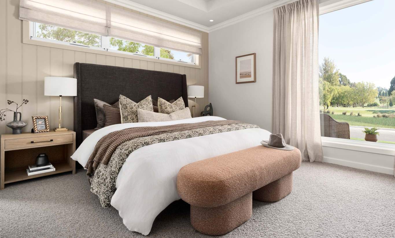 single storey home design havana grande master suite at watagan park