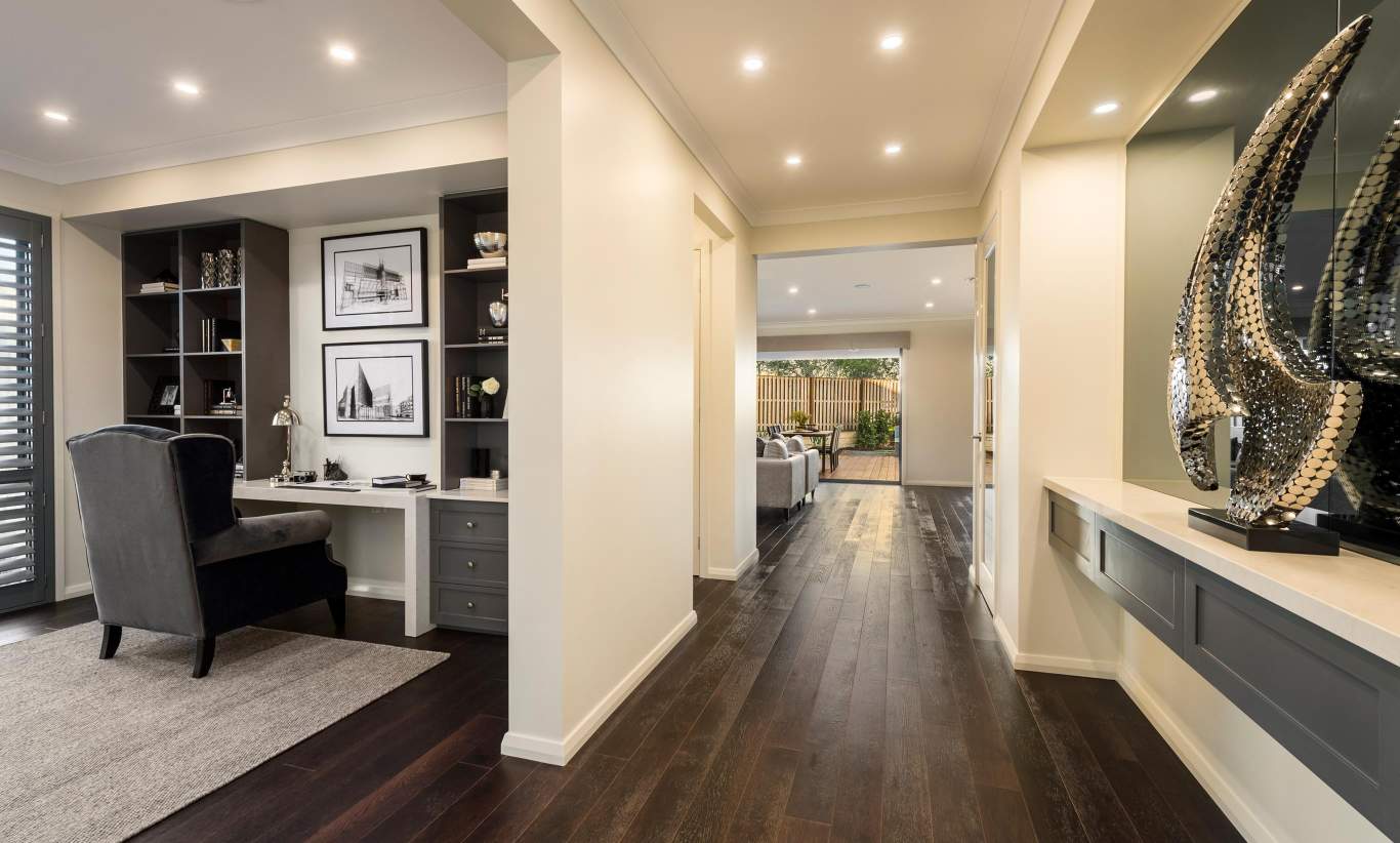 Home Office - Tallavera Home Design Home Office - Tallavera Luxury 2 Storey Home - McDonald Jones