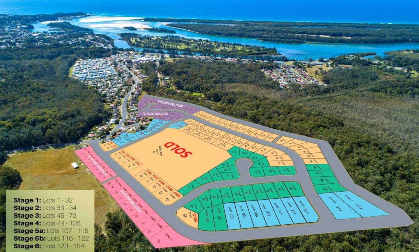 house and land packages for sale in numbucca heads bellbird master plan