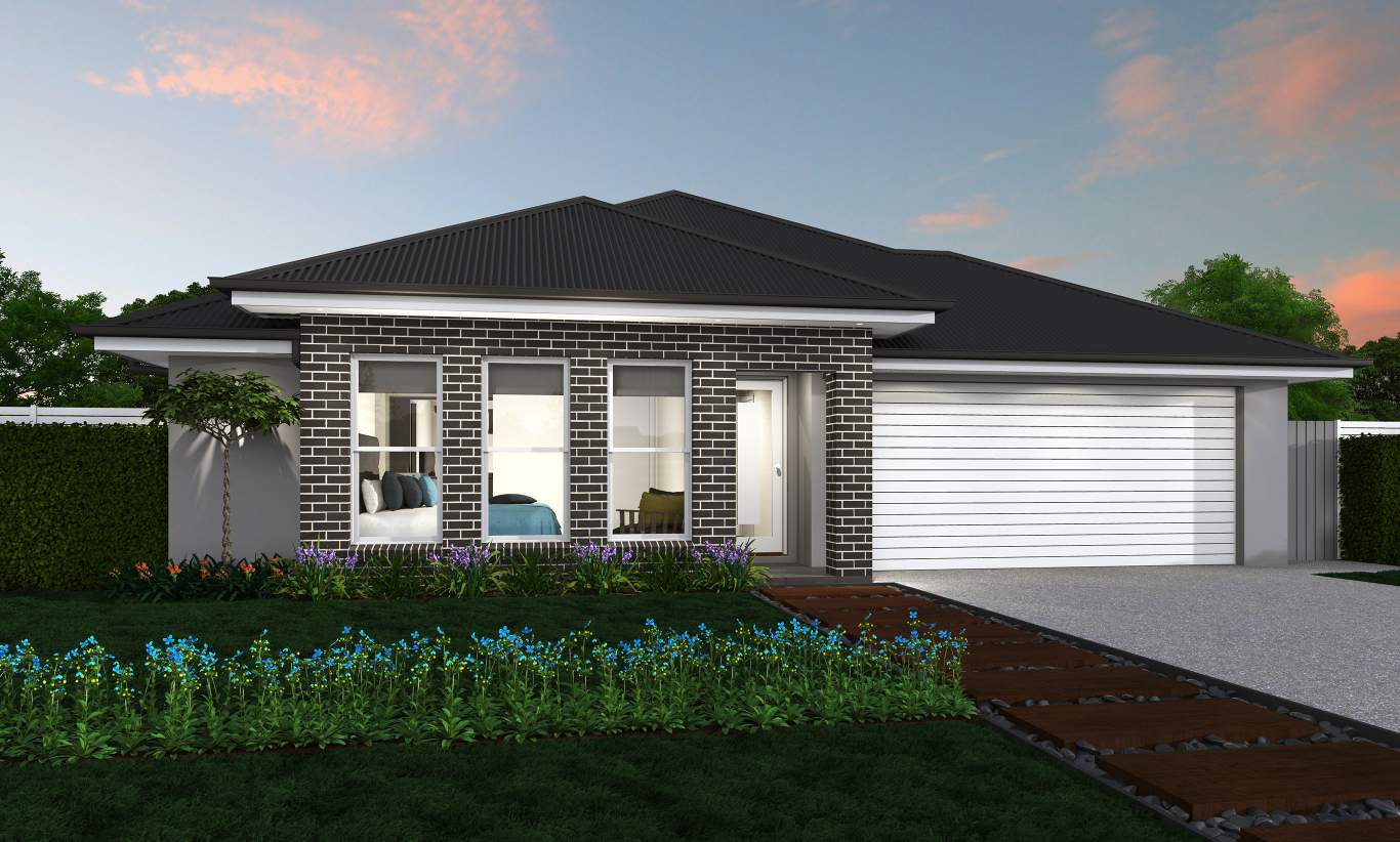 Hunter Facade - Linden Home Design - McDonald Jones