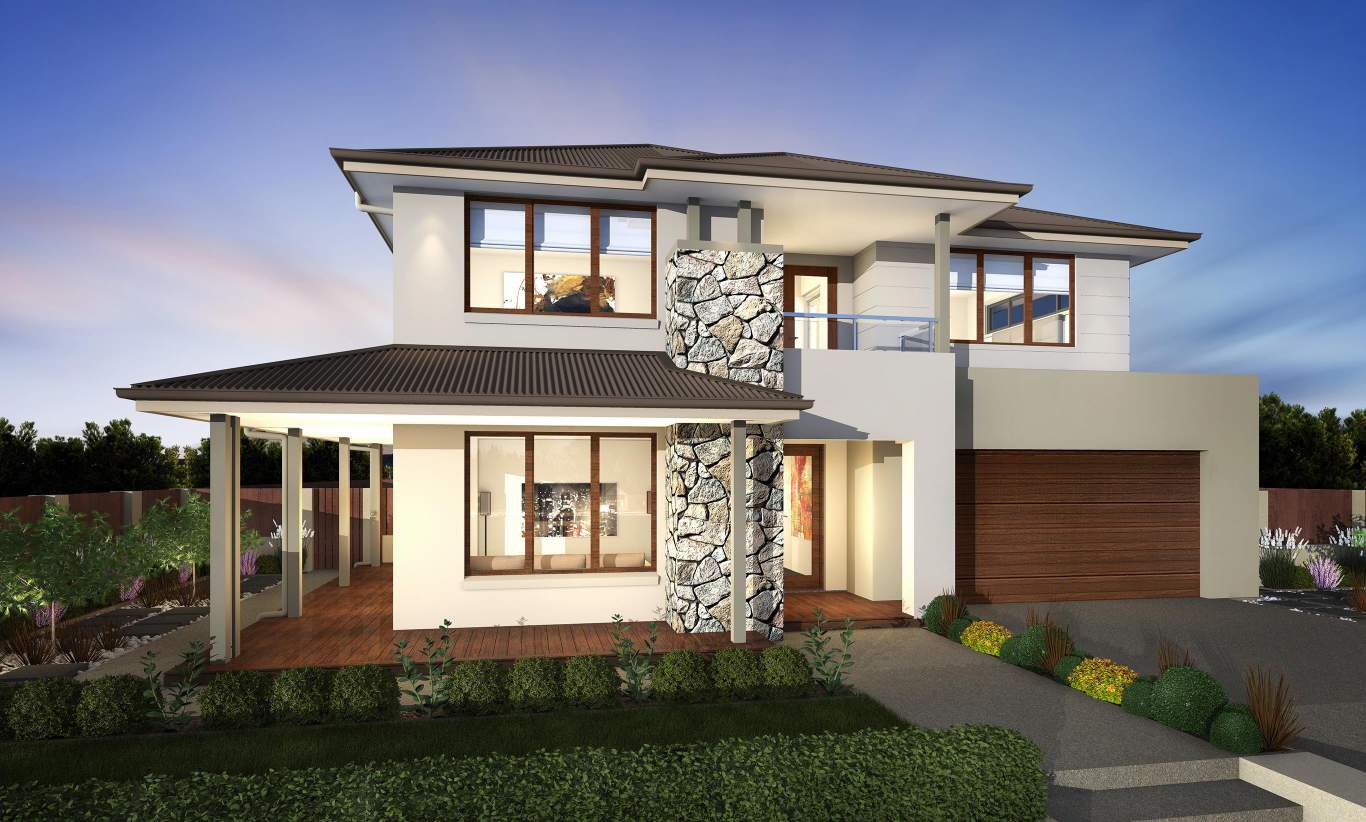 Huntingdale Two Storey Home  Design  Canberra McDonald 