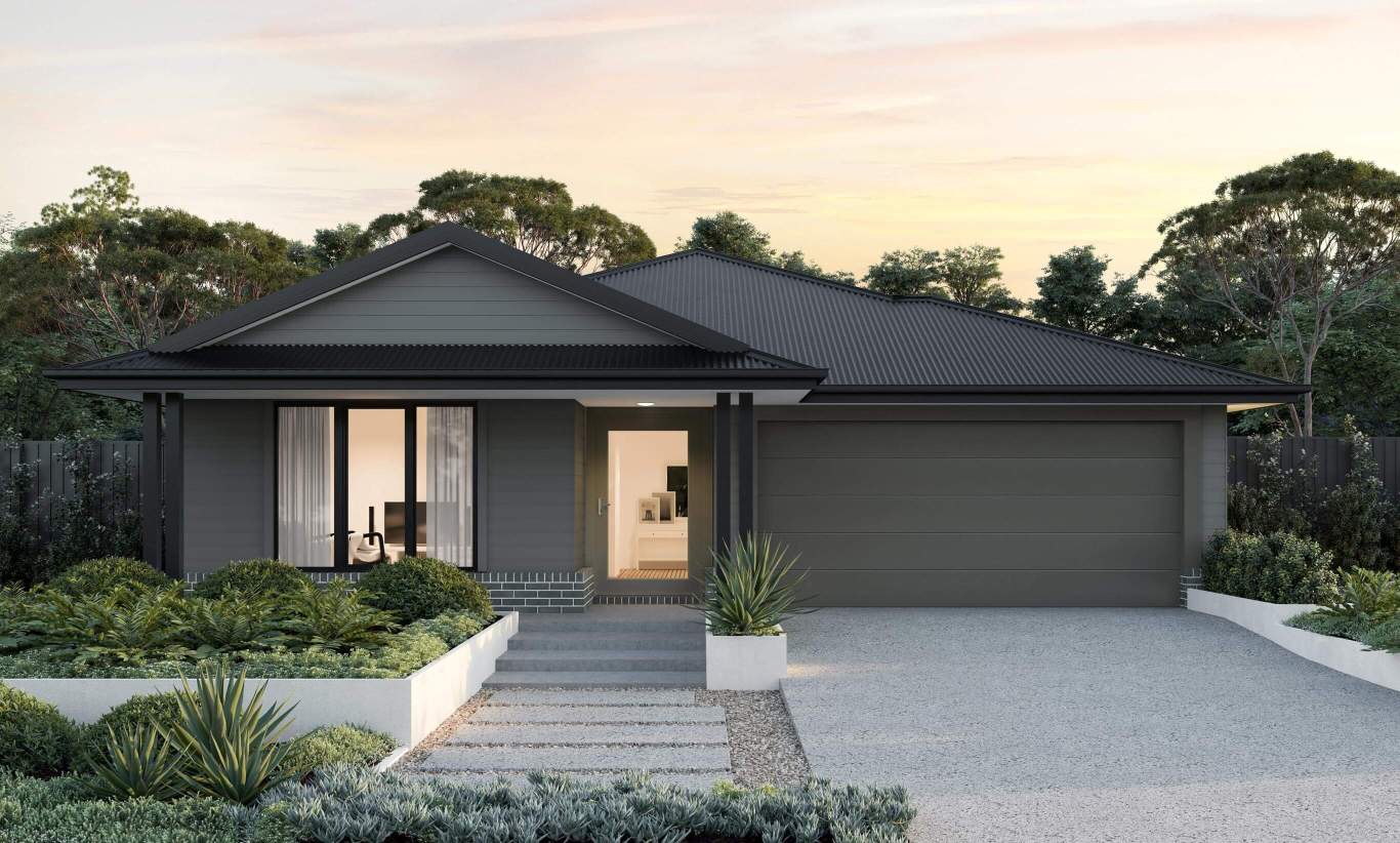 single storey home design everyday ibiza one seaspray facade