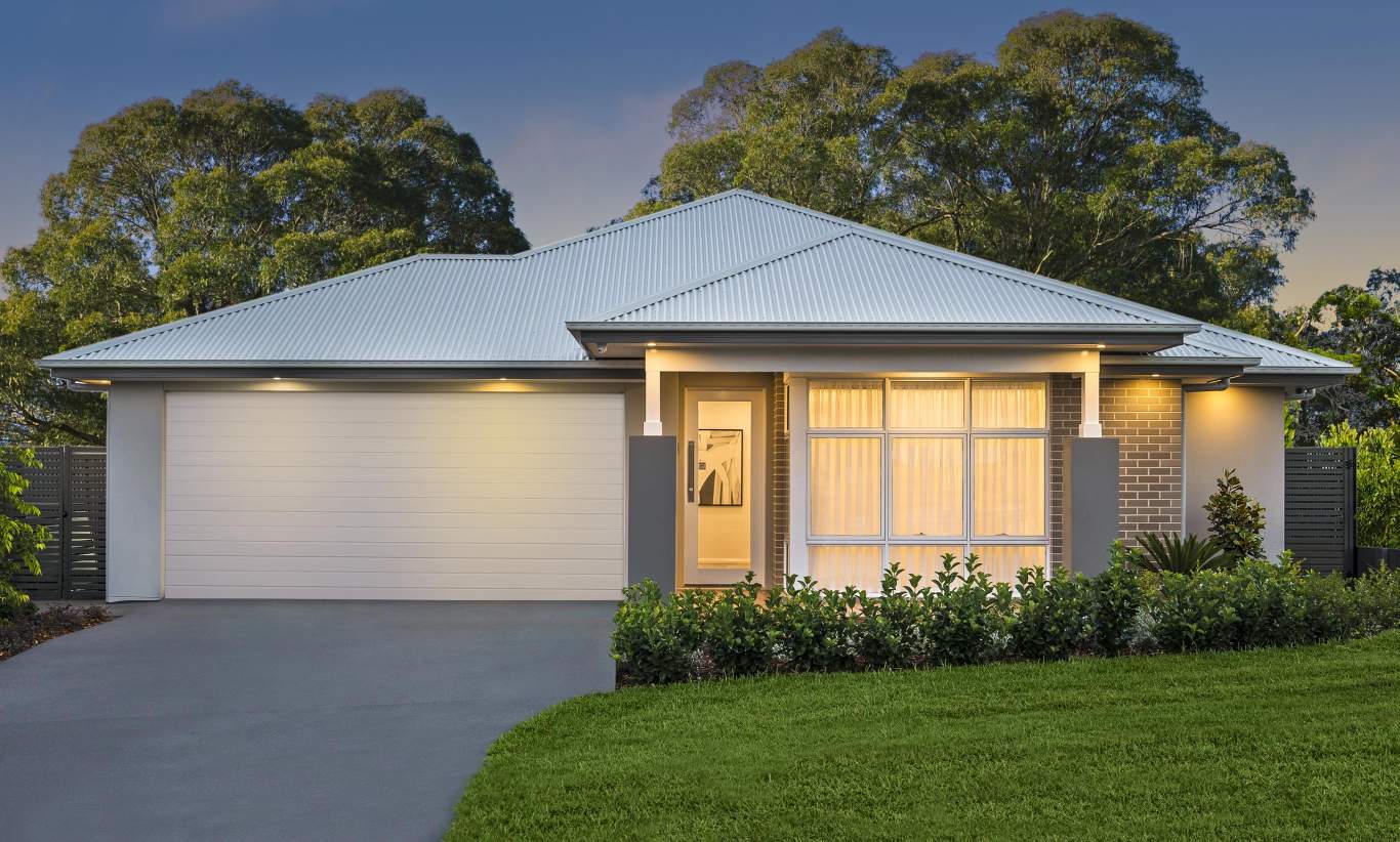 Laguna Facade, Portsea One Display Home, Wallis Creek, by McDonald Jones