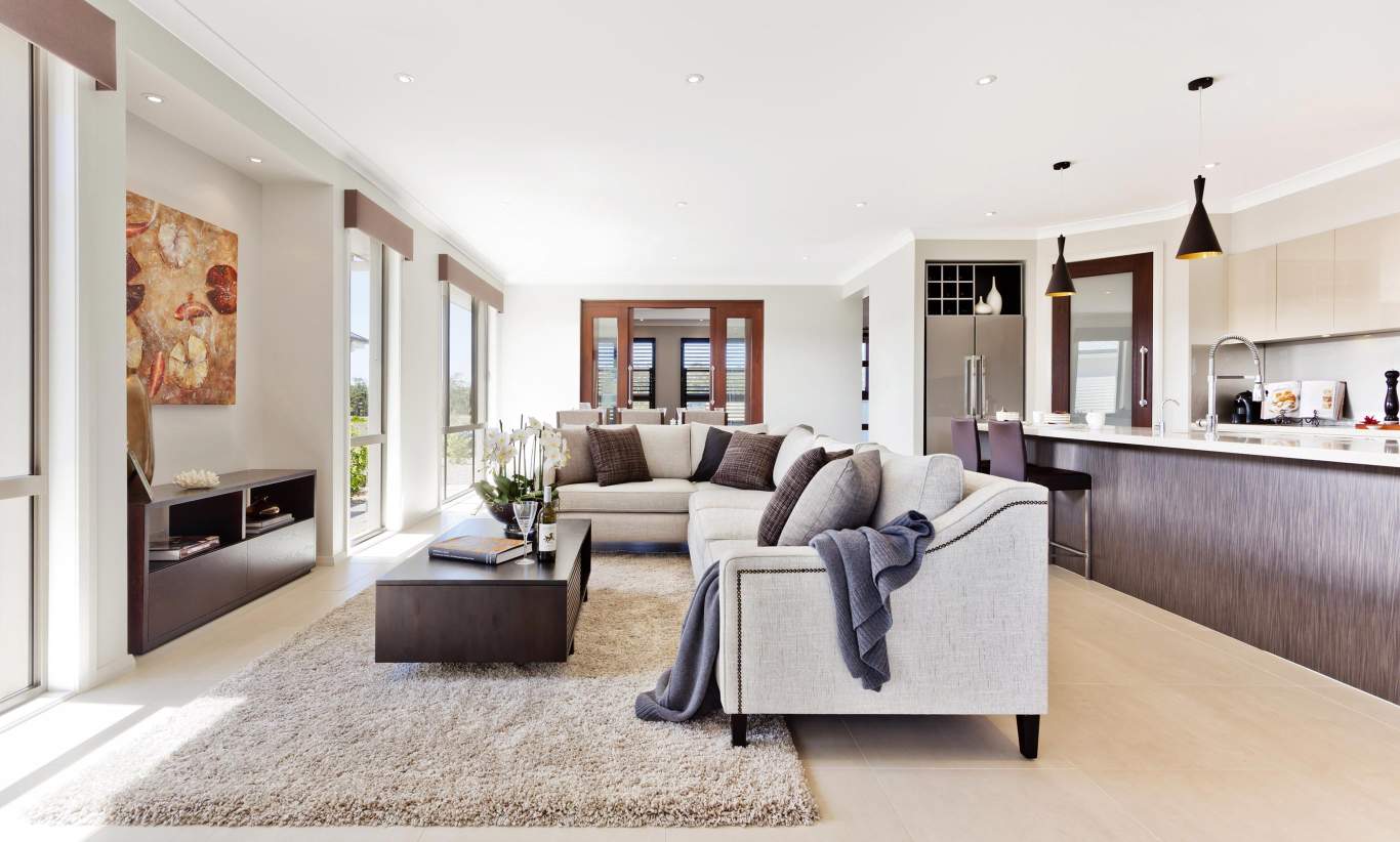 Living Room - Monte Carlo Display - Twin Waters - McDonald Jones