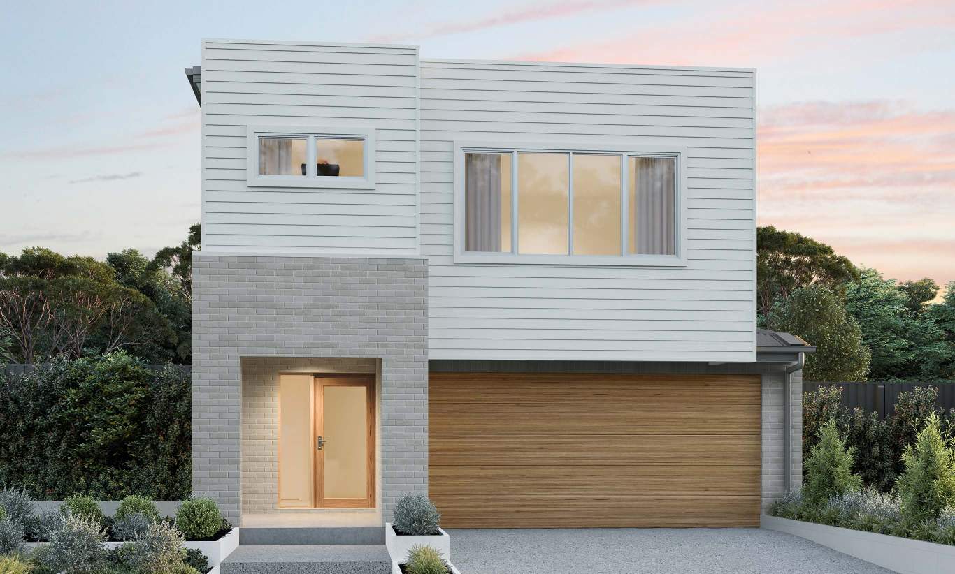 two storey home design everyday luka urban facade