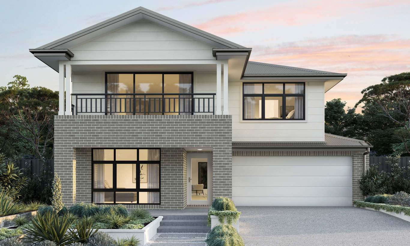 two storey home design everyday lurento sierra facade