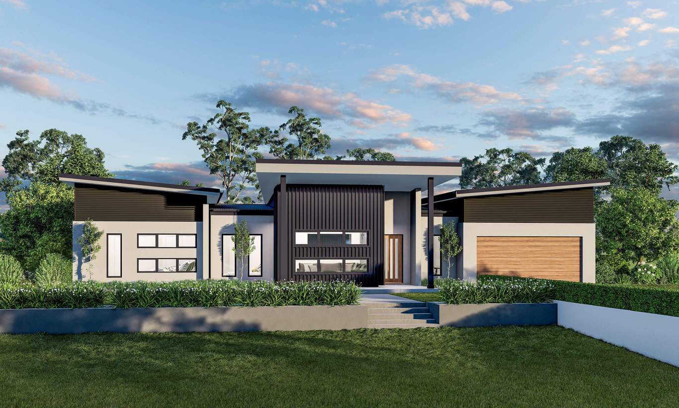 Lyndhurst - Sapphire Facade acreage home design lyndhurst with sapphire facade