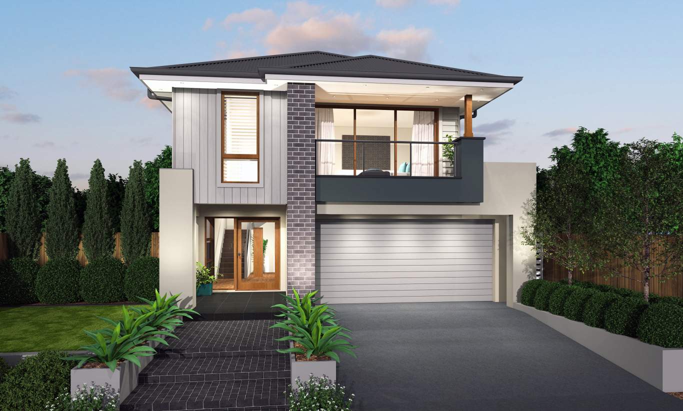 Manta Facade - Tulloch 31 Manta Facade - Tulloch 31 - Narrow Block Home - McDonald Jones