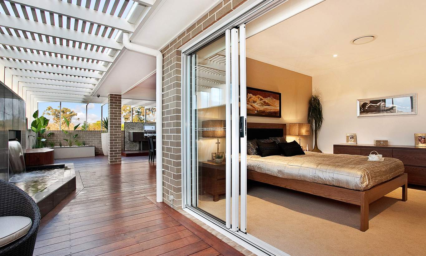 Master Bedroom - Santorini Display Home - Woongarah - McDonald Jones