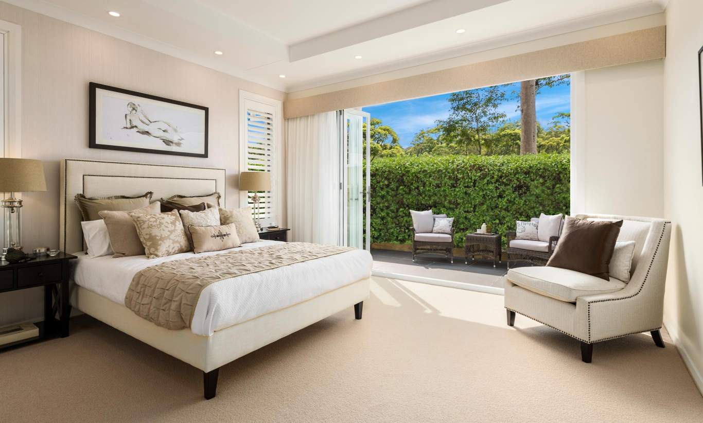 Master Bedroom - Miami Display Home, Sapphire Beach - McDonald Jones