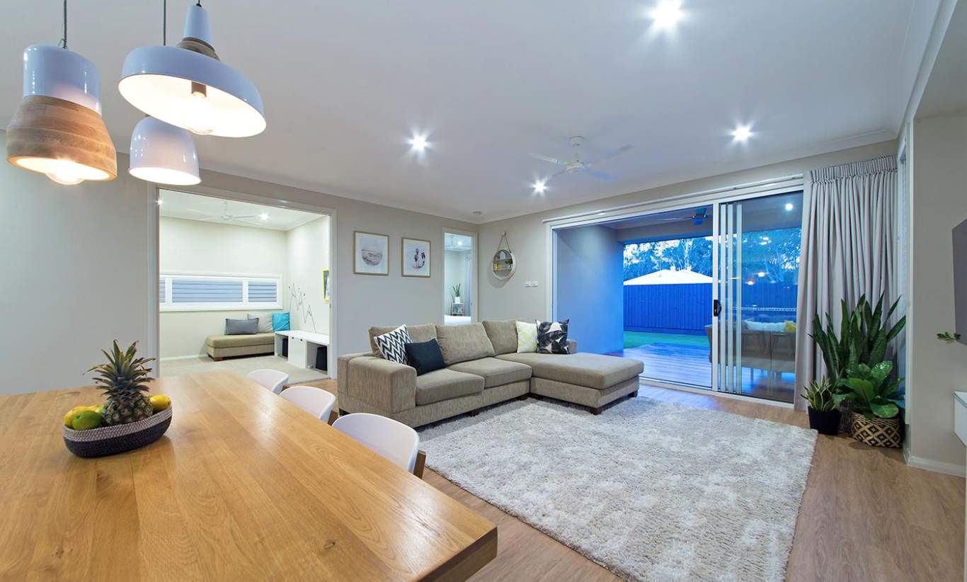 Dining - Living - Cordova Home Design - McDonald Jones