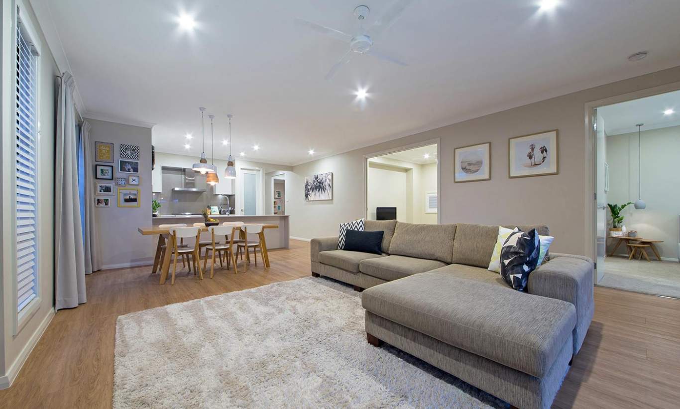 Living, Dining, Kitchen - Cordova One - McDonald Jones