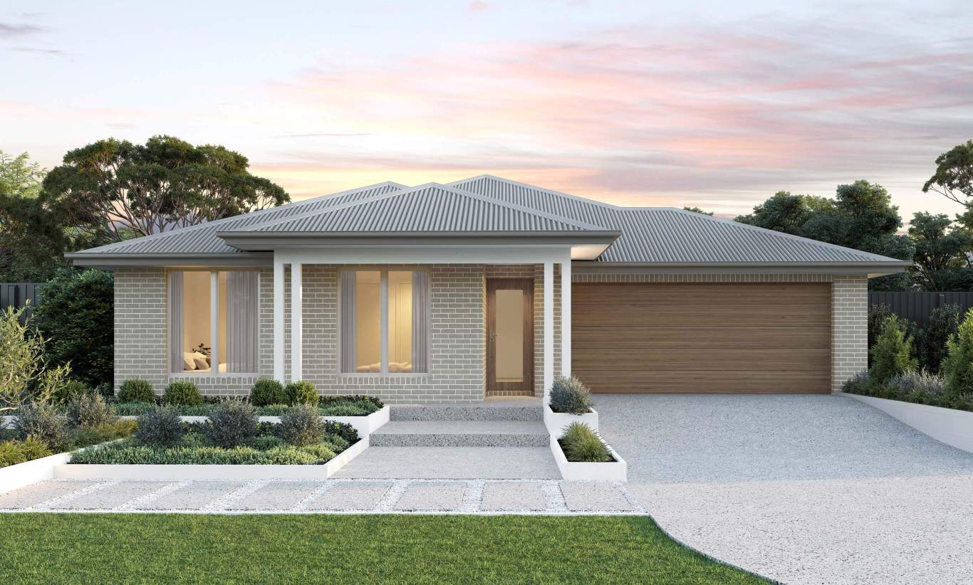 single storey home design everyday mendoza highland facade