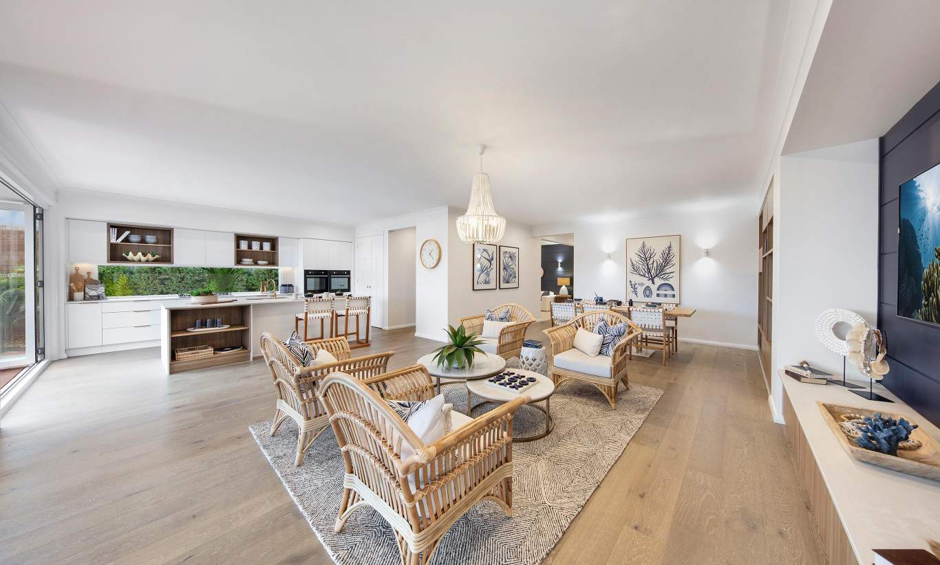 Miami Executive 16- Family/Living, Dining and Kitchen