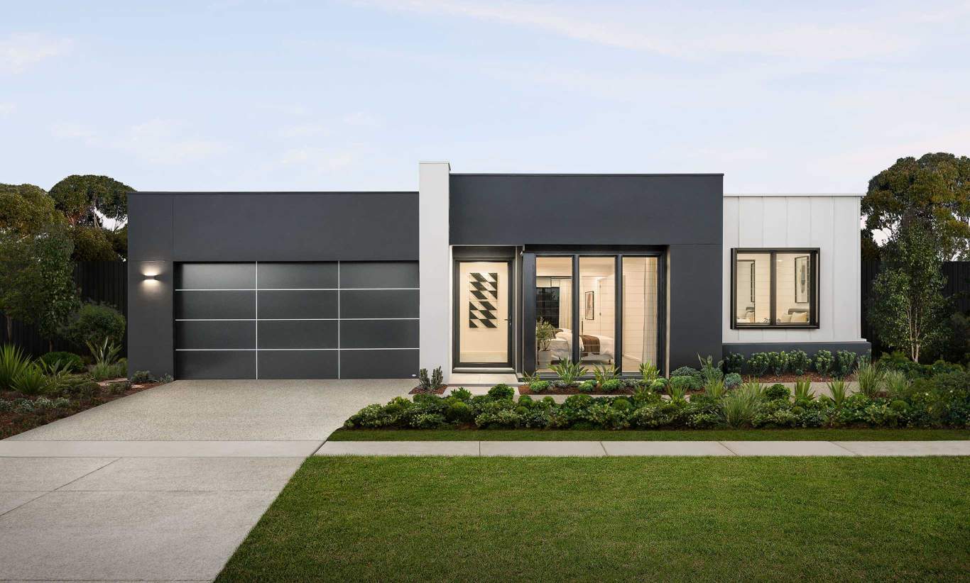 single storey home design miami executive lumiere facade homeworld leppington 