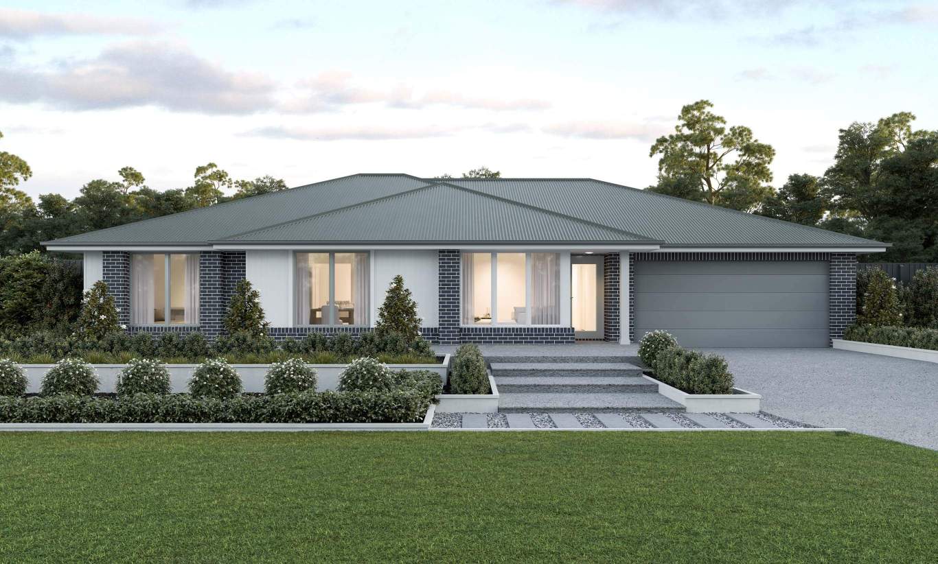 single storey home design everyday montillo savannah facade