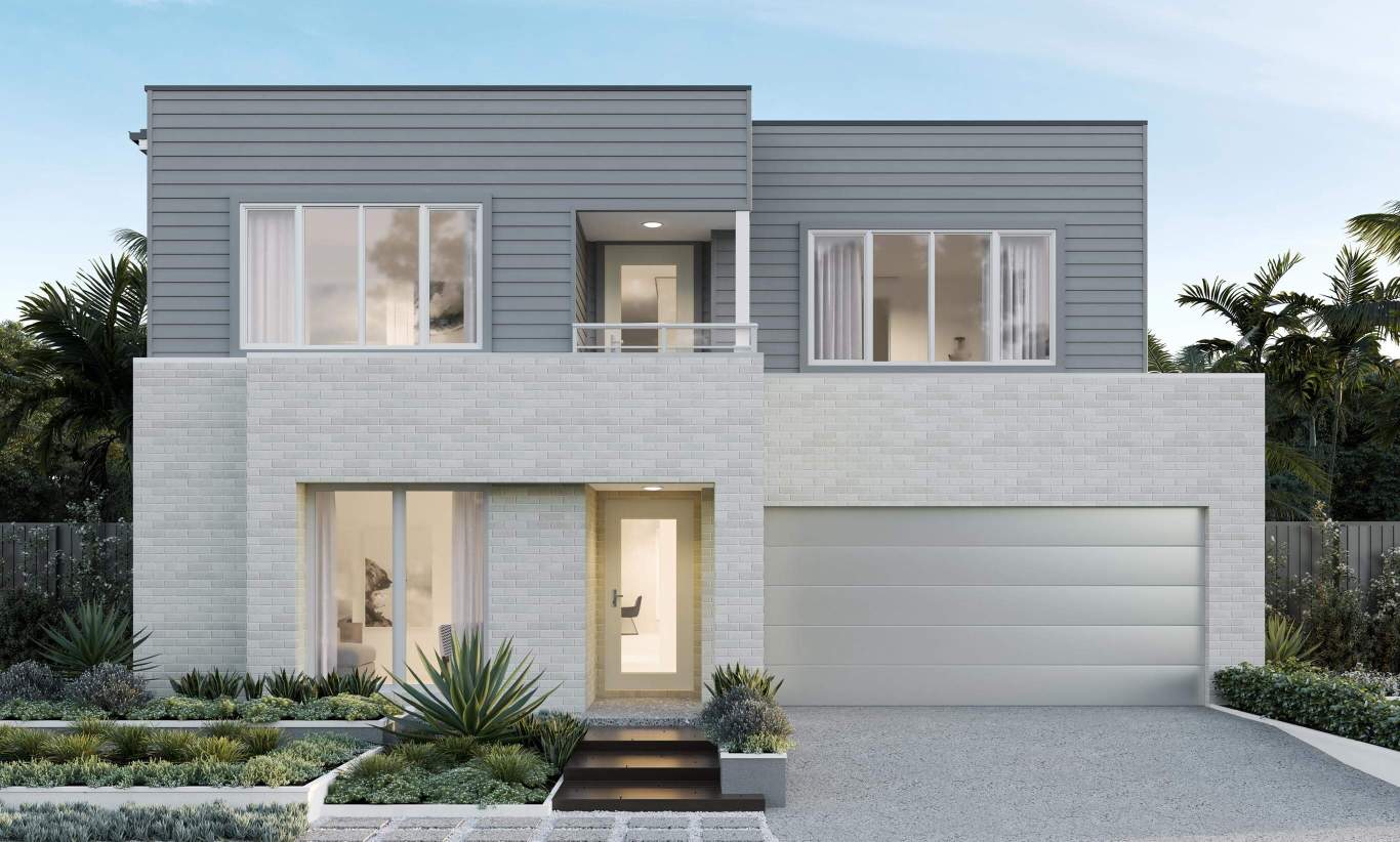 two storey home design everyday nevada urban facade