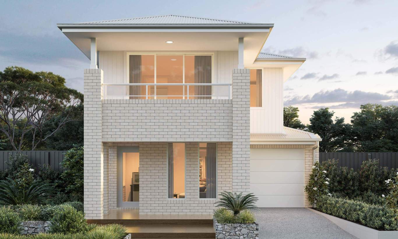 two storey home design everyday palencia wilderness facade