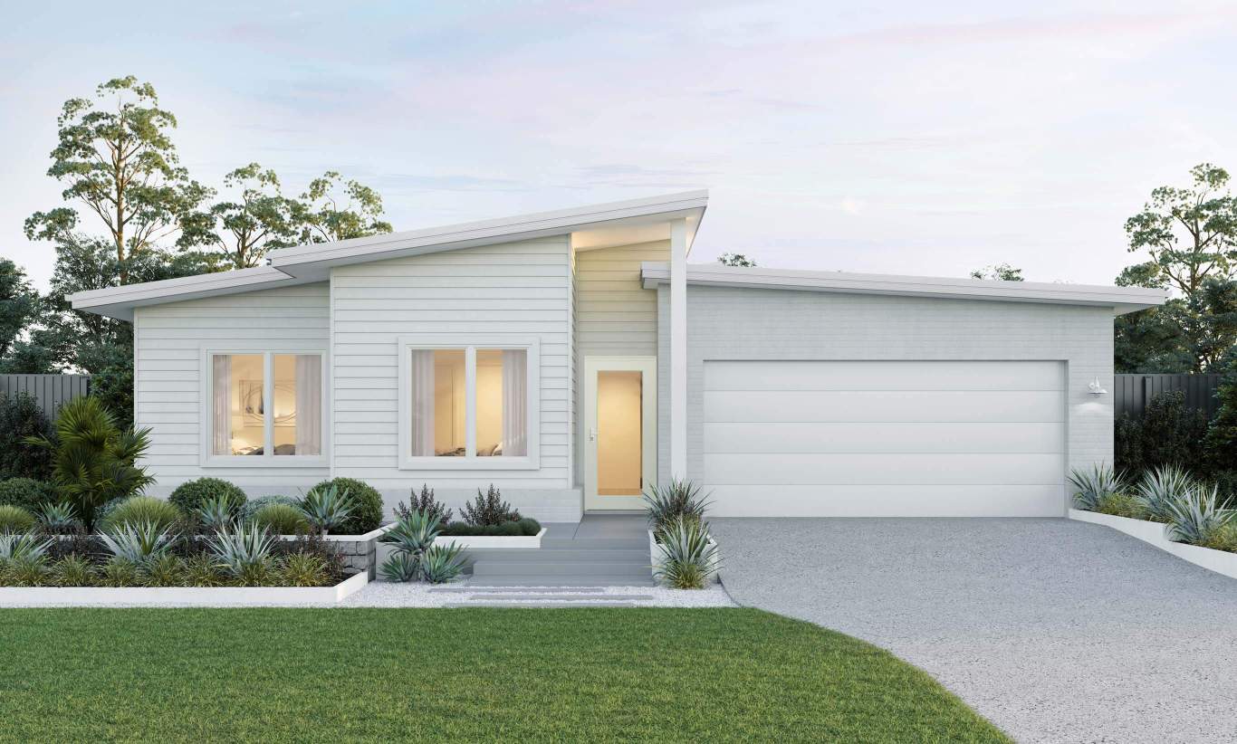 single storey home design everyday portillo alpine facade