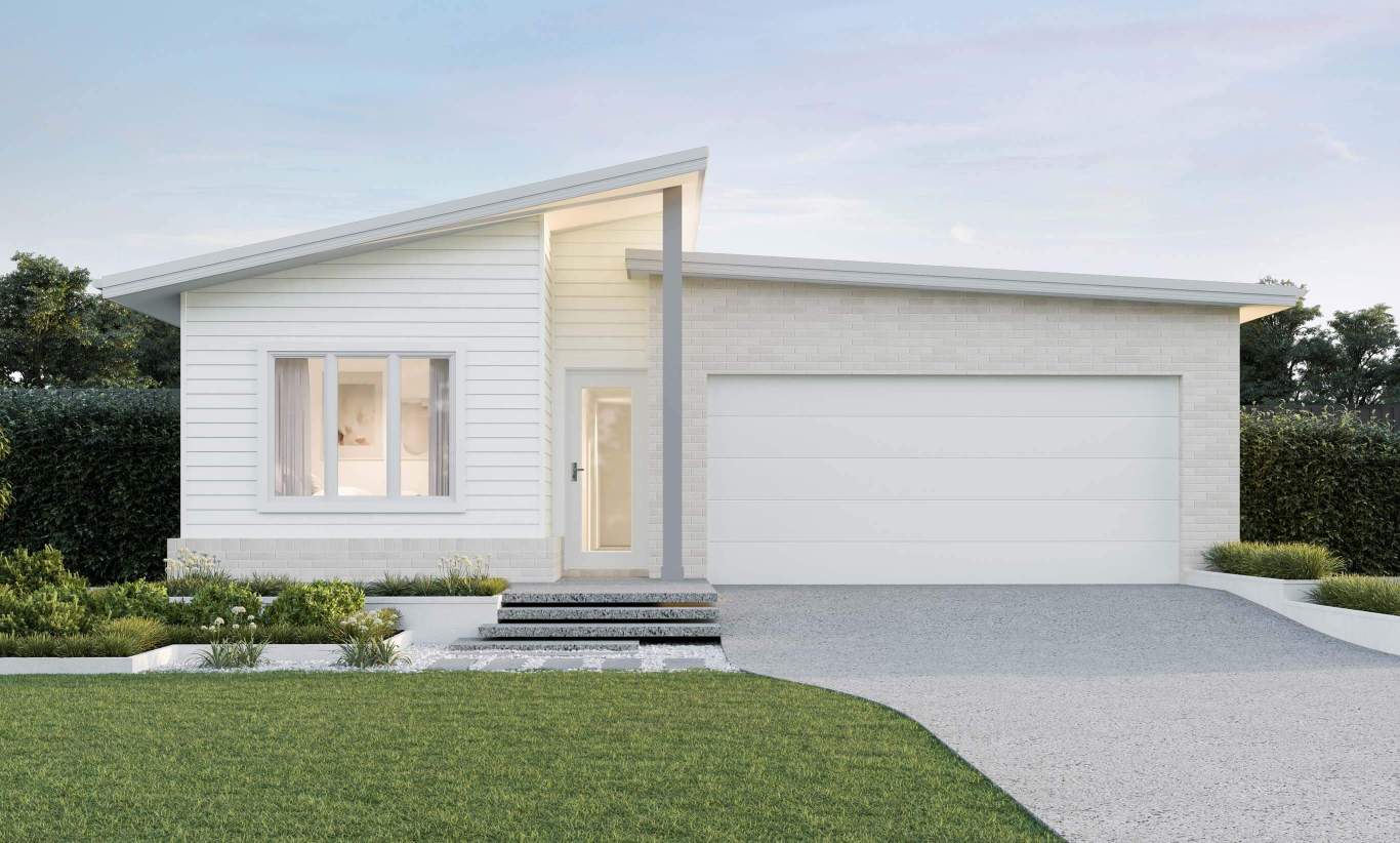 single storey home design everyday porto alpine facade