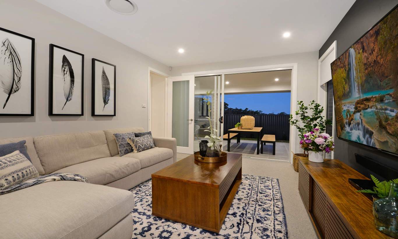 Home Theatre - Portsea Home Design - McDonald Jones