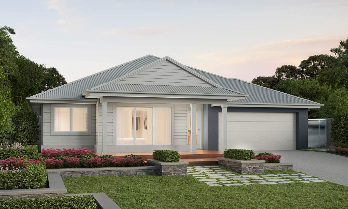 Retreat - Sanctuary Facade single level home design retreat sanctuary facade