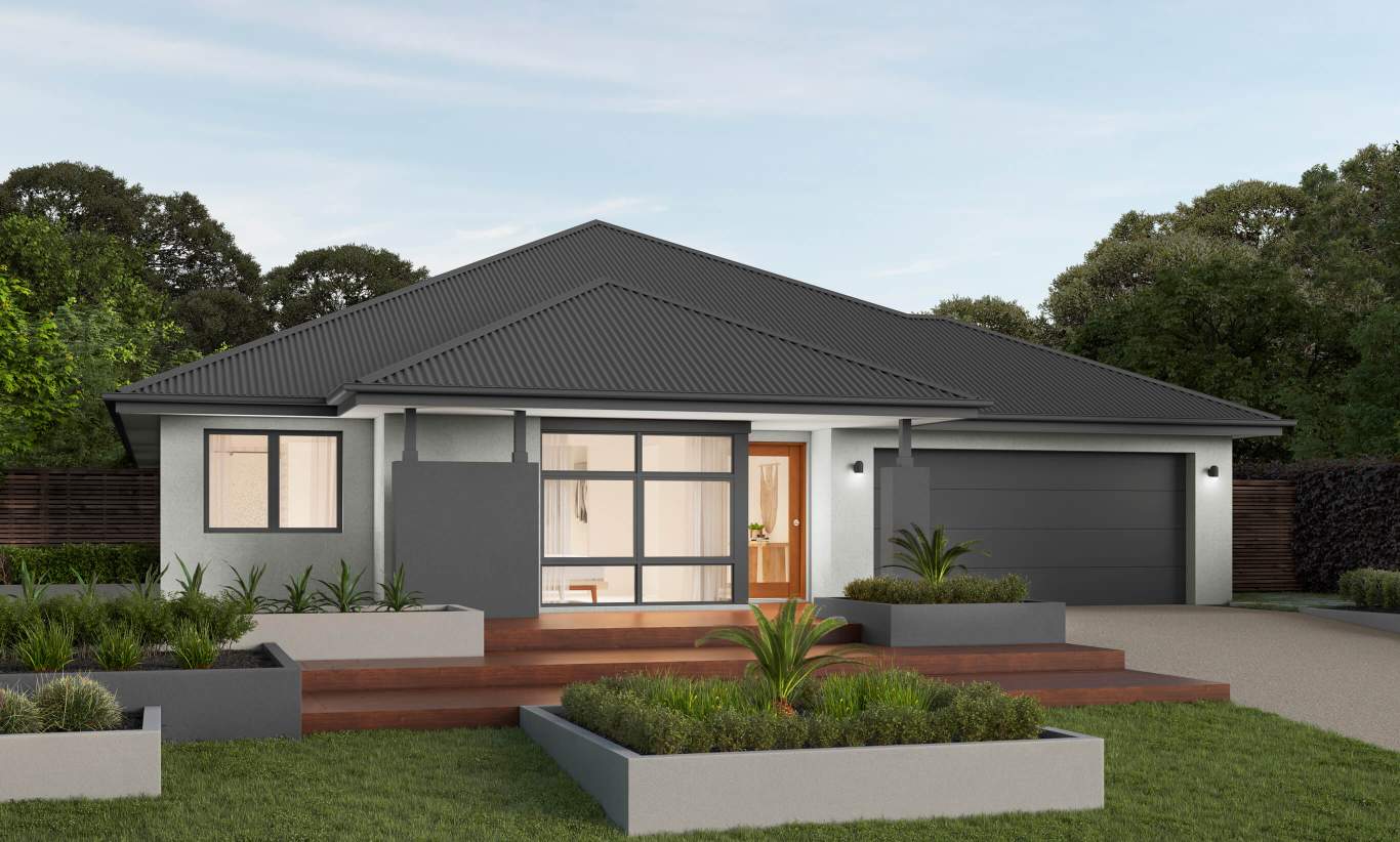 Retreat - Tempo Facade single story home design retreat tempo facade