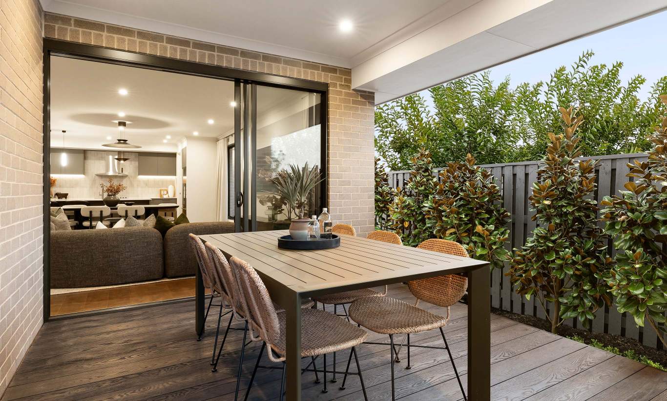 Riviera Encore Alfresco HomeWorld Oran Park One storey home design riviera encore alfresco oran park