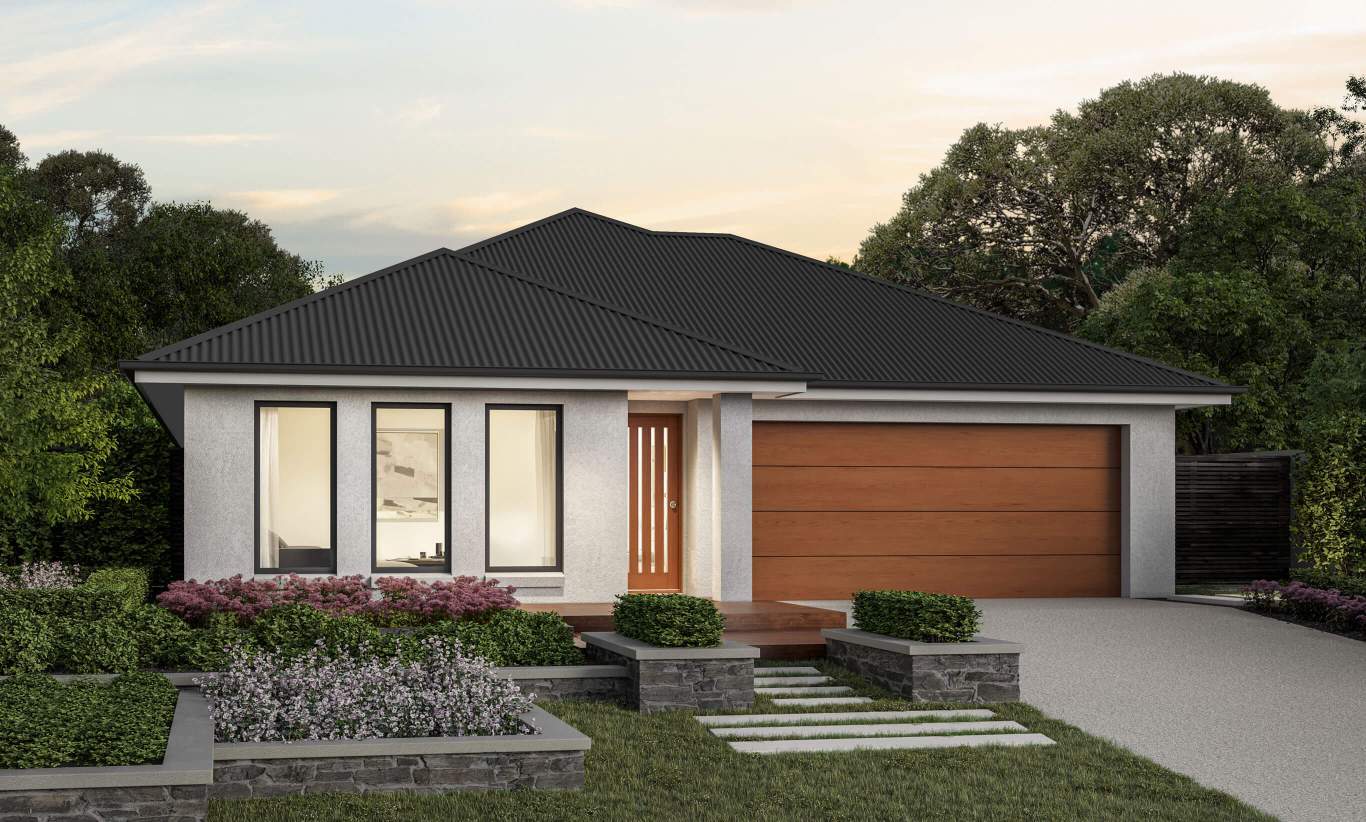 Riviera - Classic Facade single story home design riviera classic facade