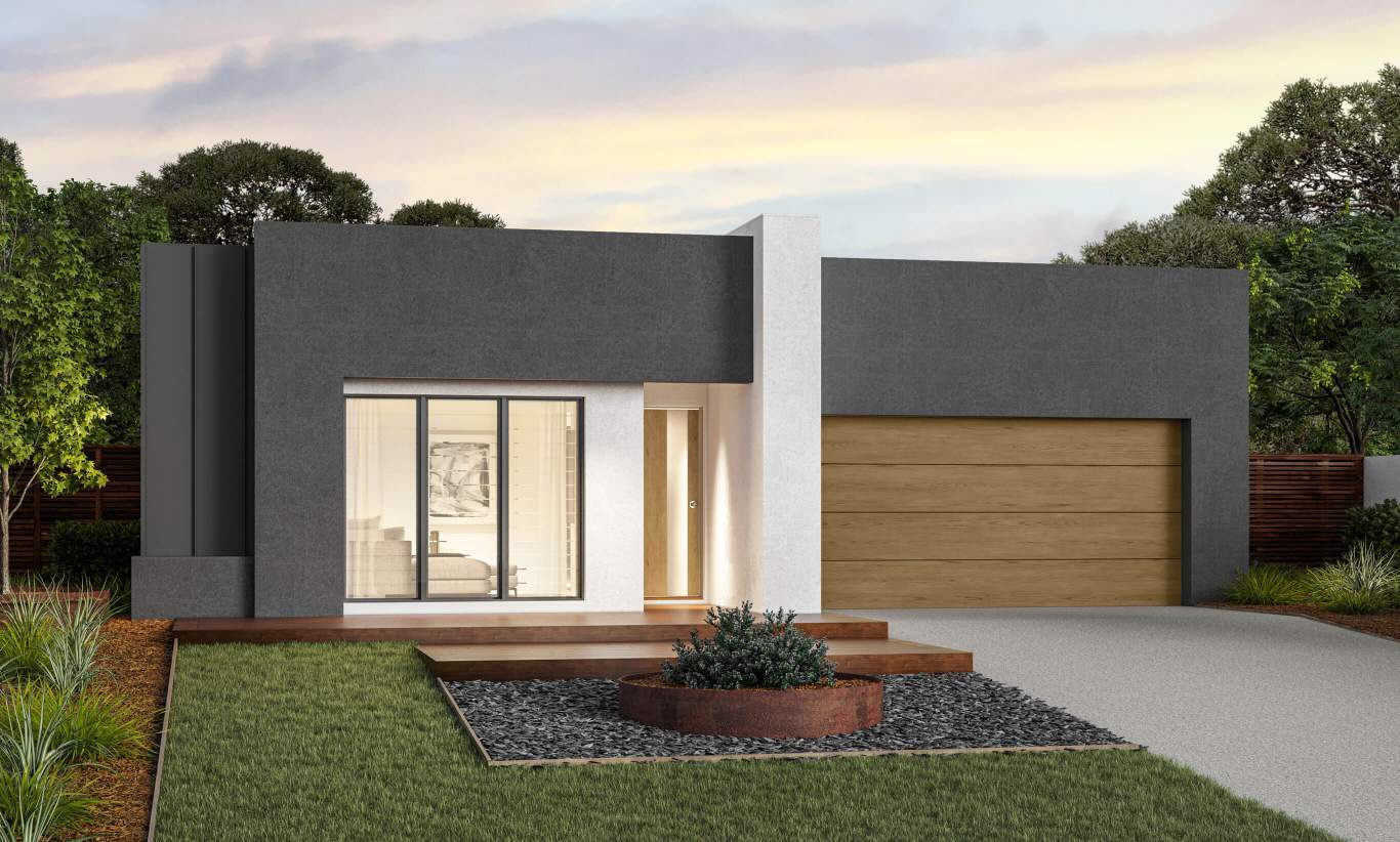 Riviera - Lumiere Facade single story house design riviera lumiere facade