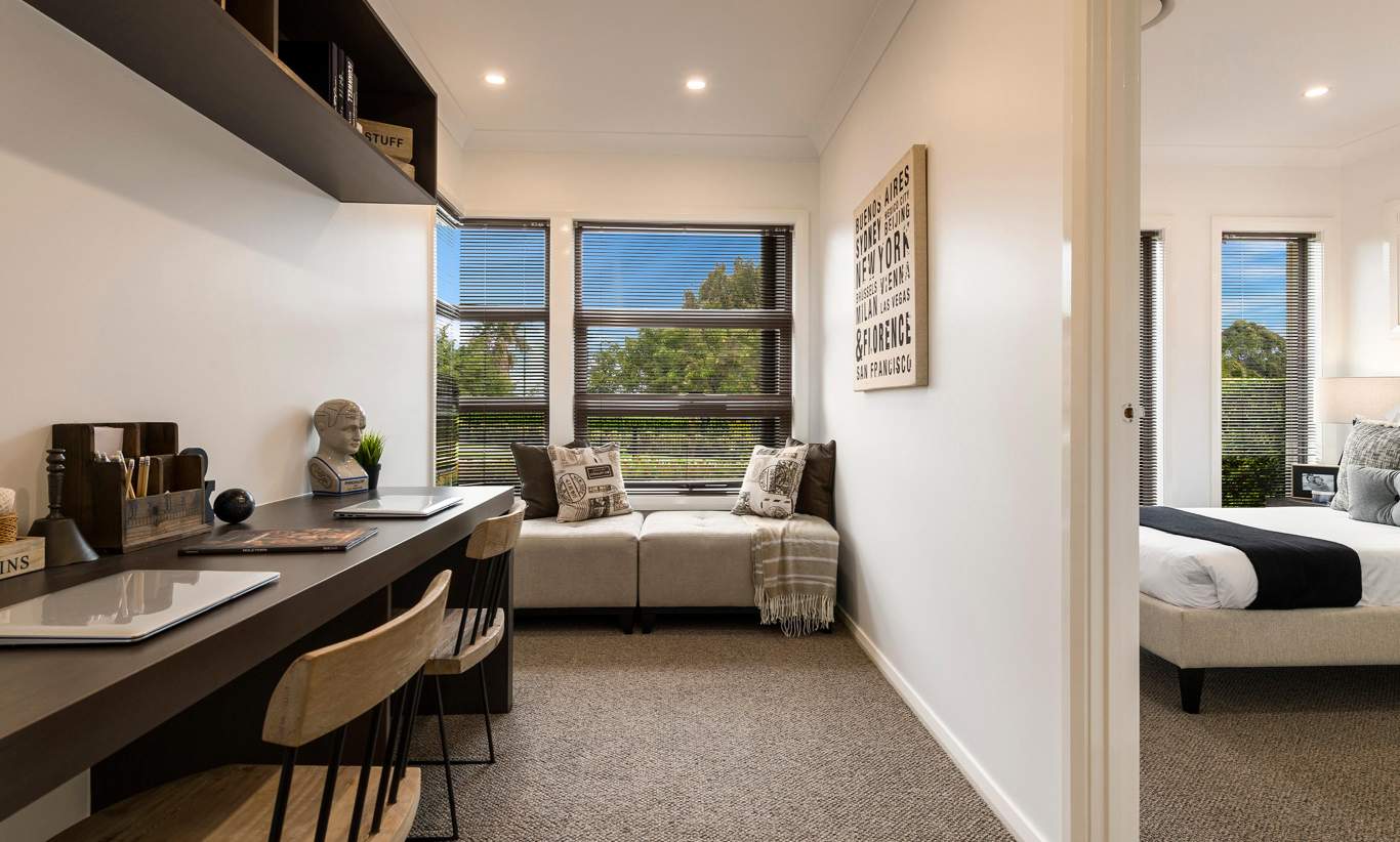 Study Nook, Santorini Display Home, Homeworld 5, Kellyville - McDonald Jones