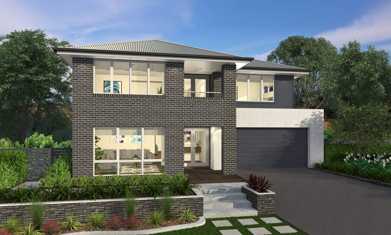 Classic Facade - Two Storey Home Design - McDonald Jones