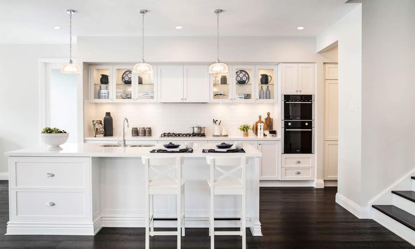 Saxonvale- Kitchen- McDonald Jones Saxonvale- Two Storey Home - Kitchen - Coastal Style - McDonald Jones