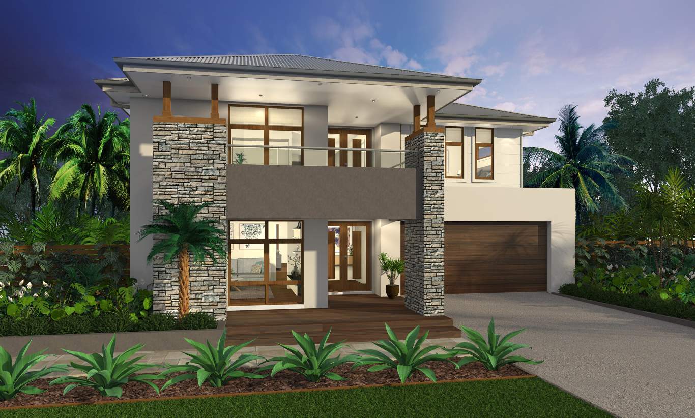 Saxonvale Contemporary  Two  Storey  Home  McDonald Jones 