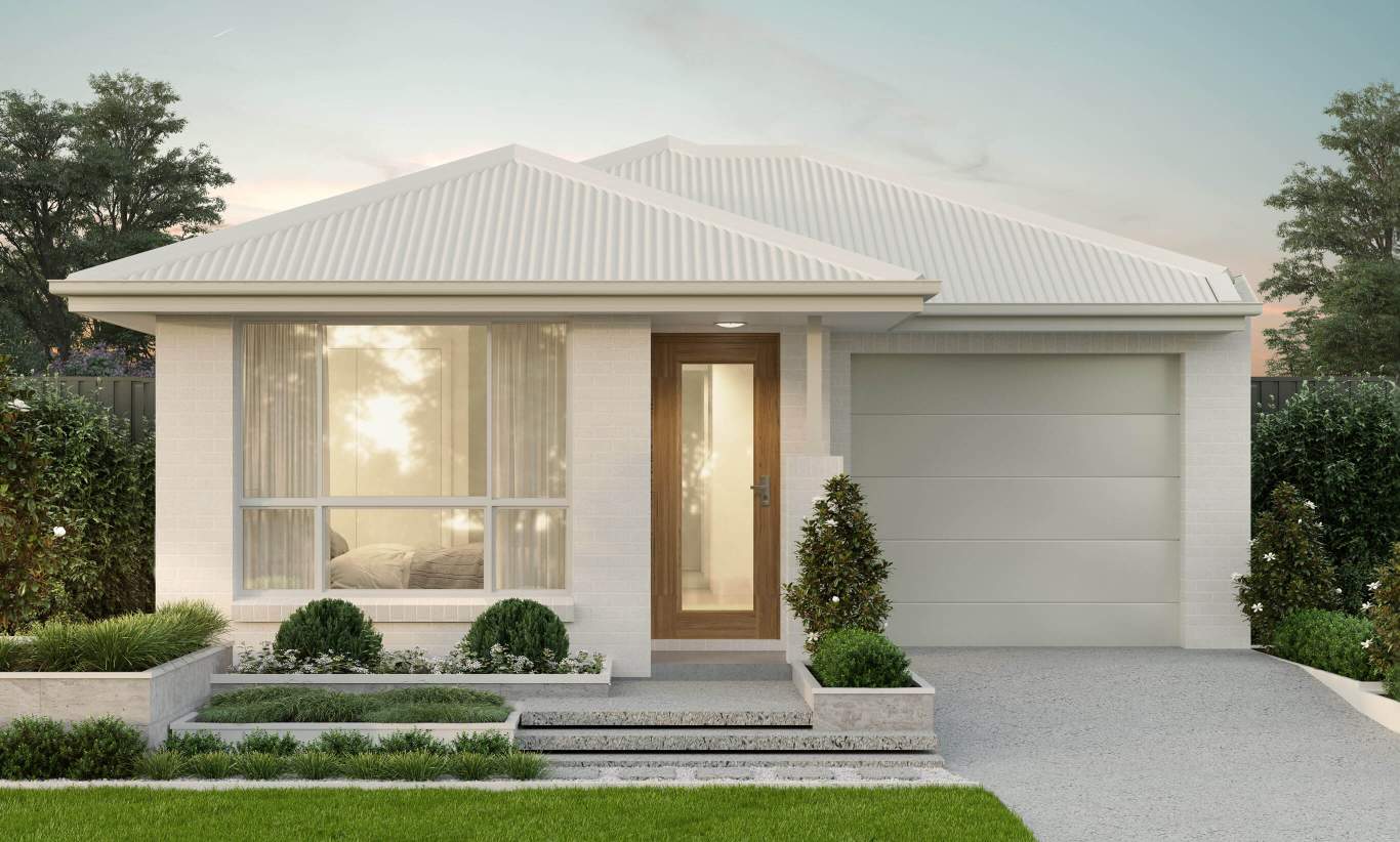 single storey home design benaco classic facade