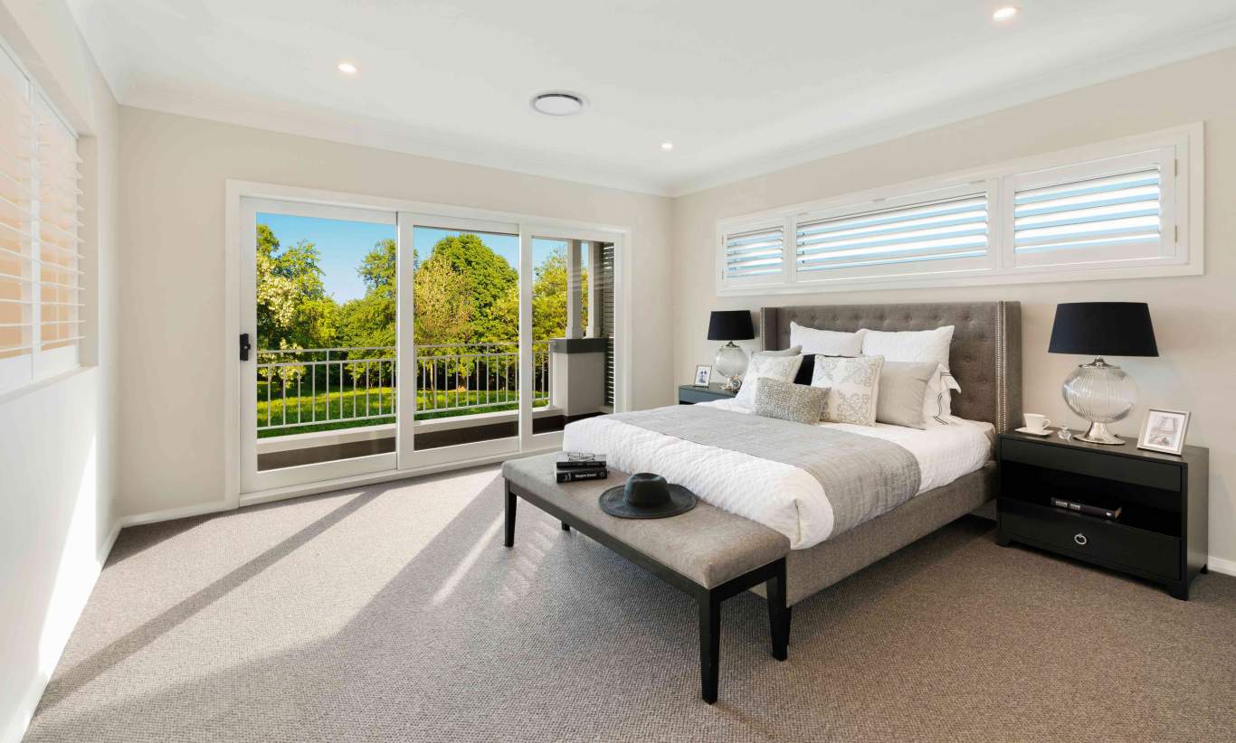 St Clair - Modern Two Storey Home Design - Master Suite