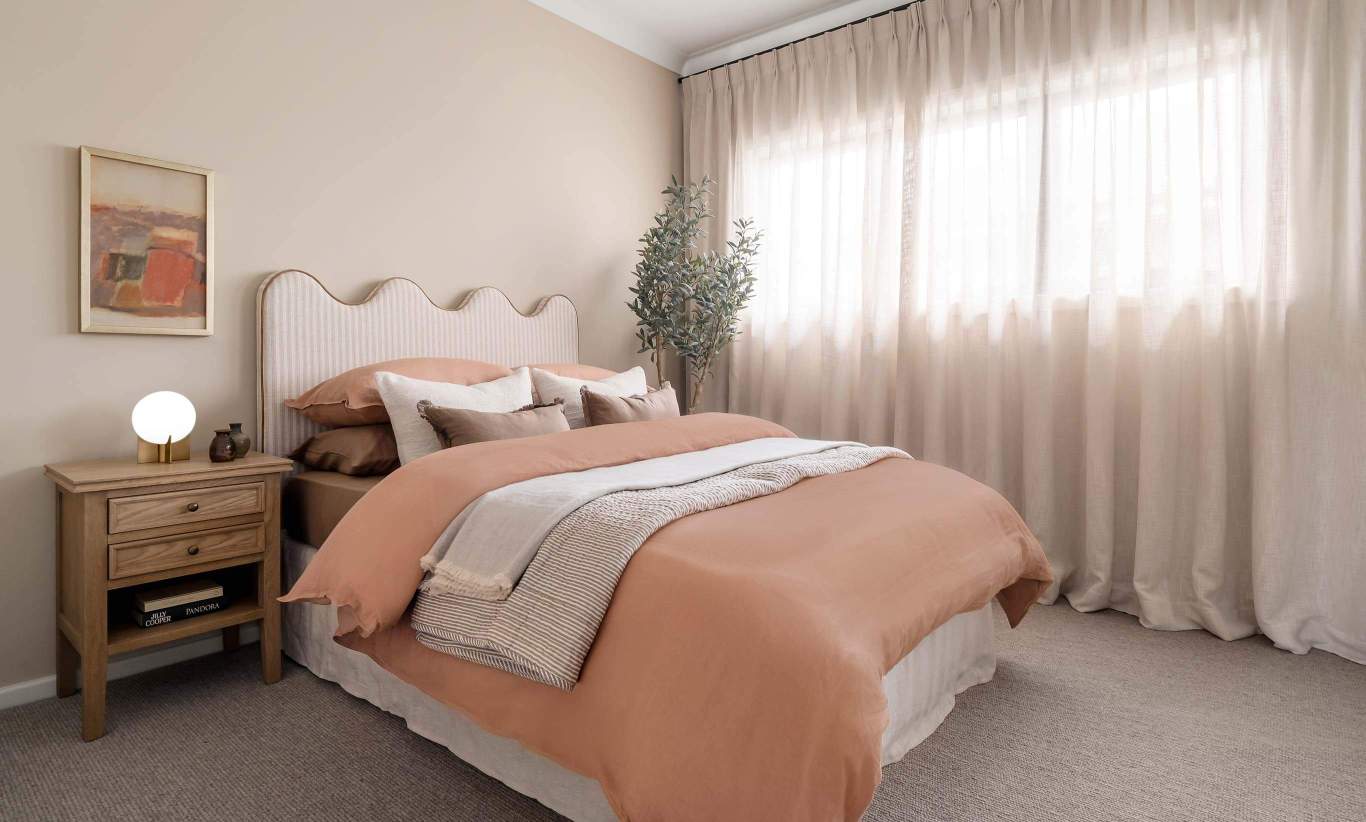 St.Tropez Encore - Bedroom - Menangle Park single storey home design st.tropez encore bedroom at menangle park