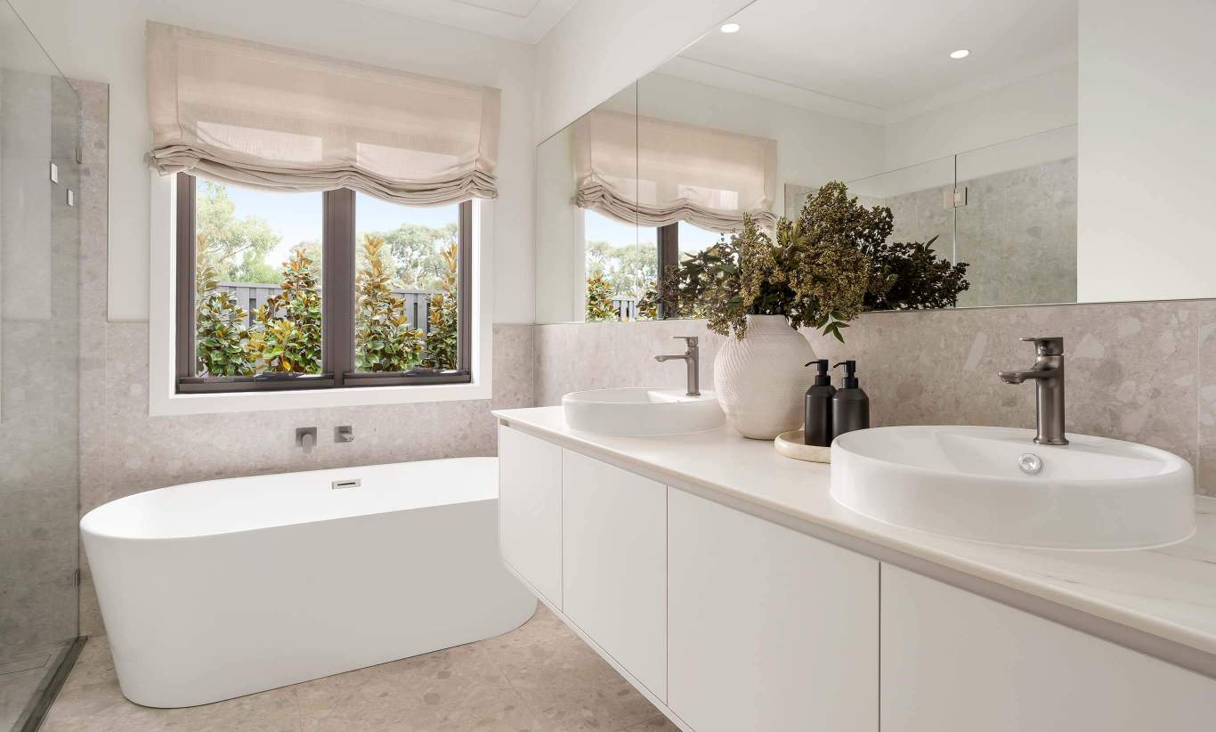 St.Tropez Encore - Ensuite - Menangle Park single storey home design st.tropez encore ensuite at menangle park