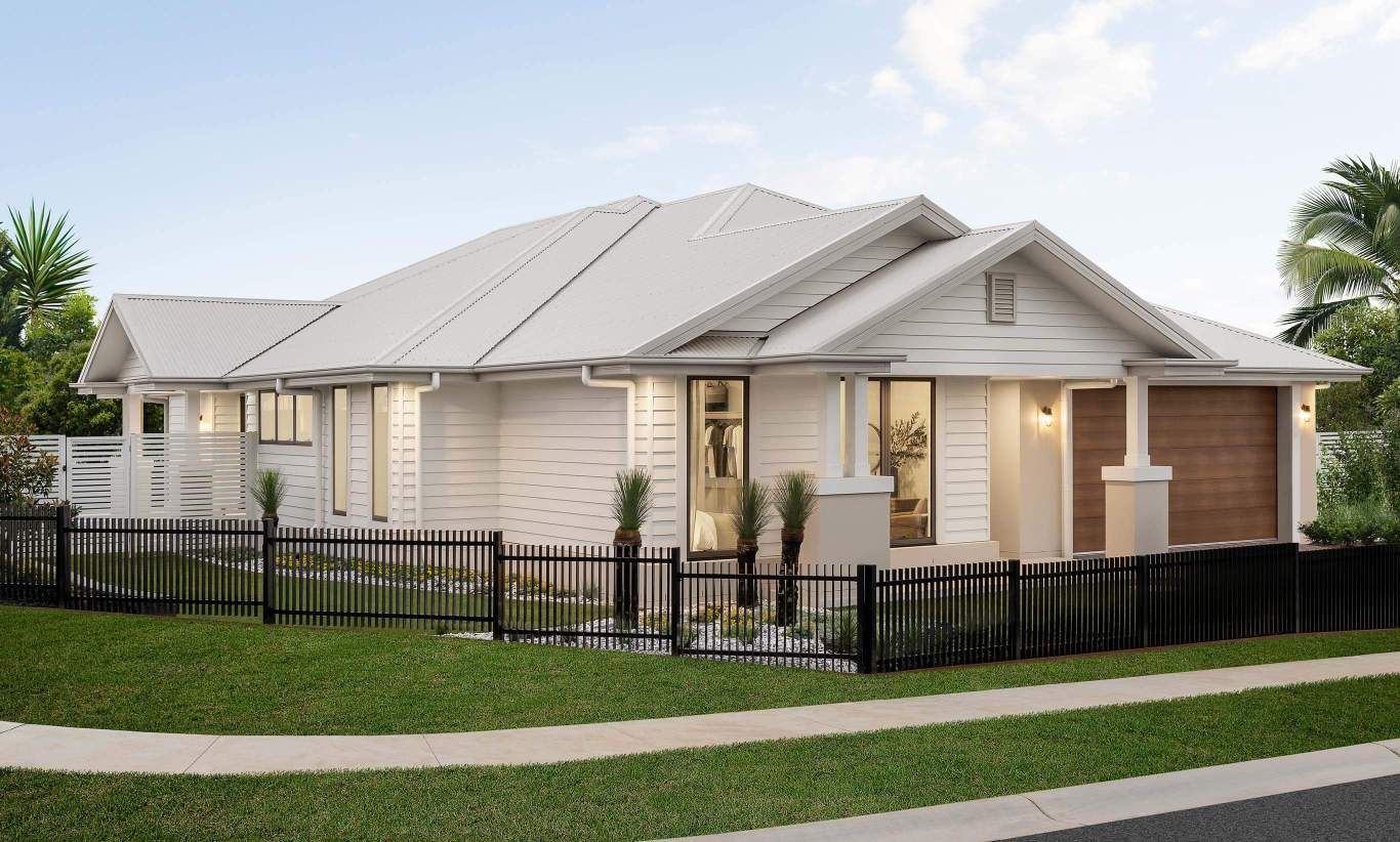 St.Tropez Encore - Whitehaven Facade - On Display at Menangle Park menangle park display home st.tropez whitehaven facade