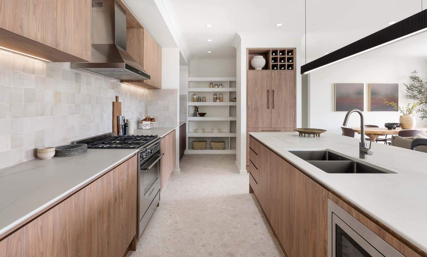 St.Tropez Encore - Kitchen Pantry - Menangle Park single storey home design st.tropez encore kitchen pantry at menangle park