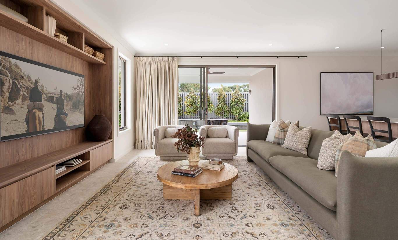 St.Tropez Encore - Living - Menangle Park single storey home design st.tropez encore living at menangle park