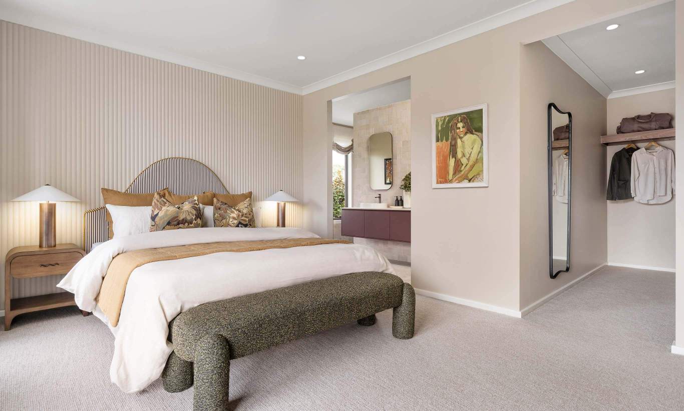 St.Tropez Encore - Master Suite - Menangle Park single storey home design st.tropez encore master suite at menangle park