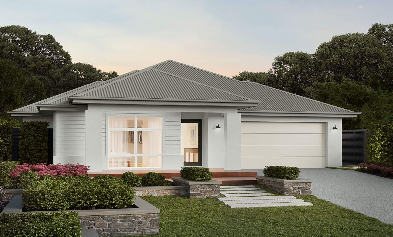 St.Tropez - Cascade Facade single storey home design st.tropez cascade facade