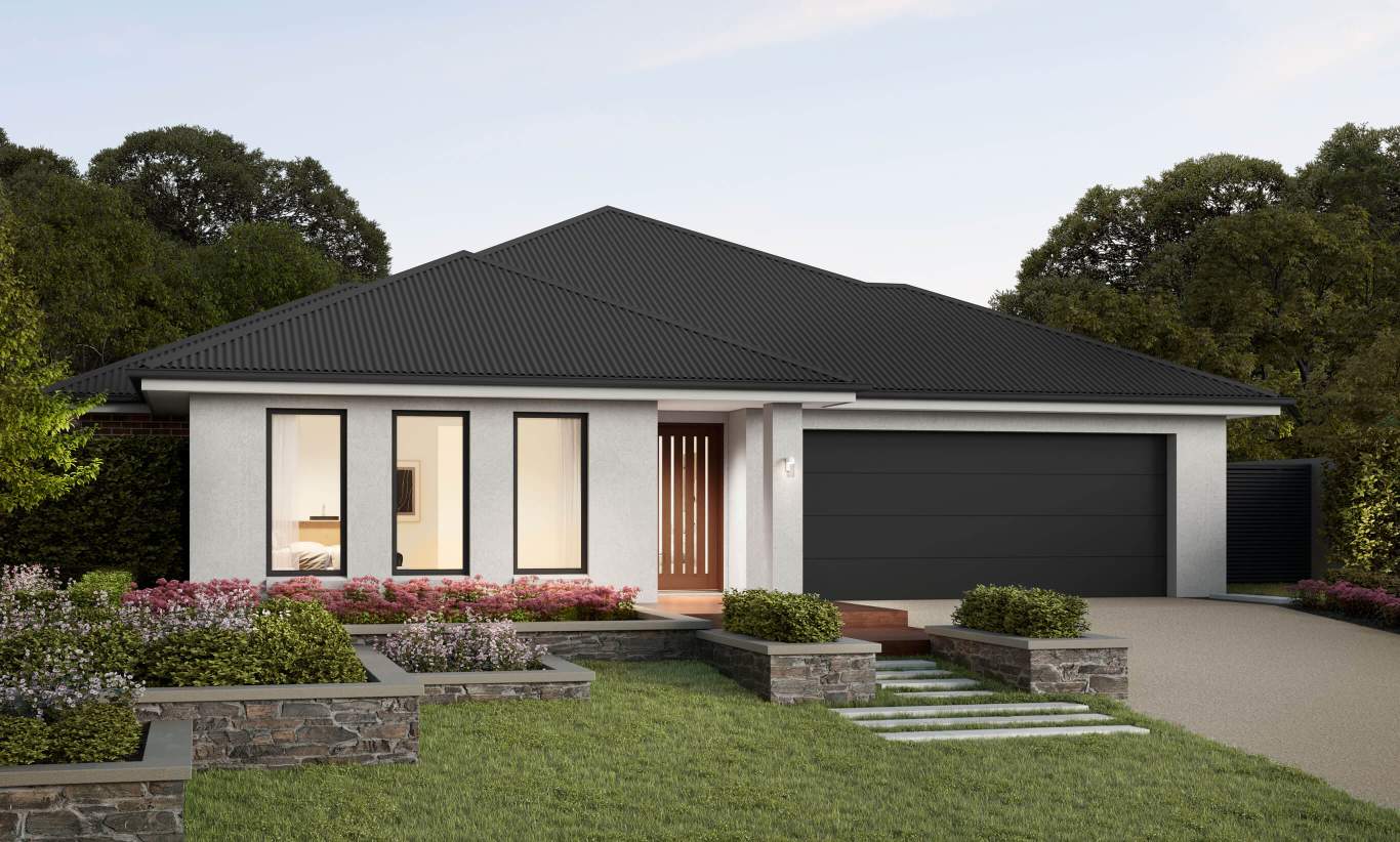 St.Tropez - Classic Facade single storey home design st.tropez classic facade