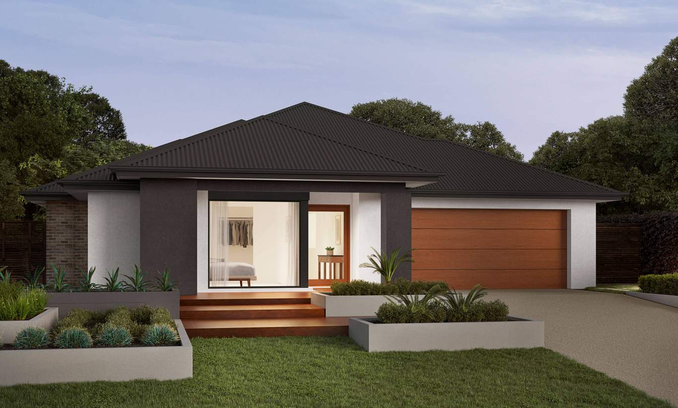 St.Tropez - Hampton Facade single storey house design st.tropez icon facade