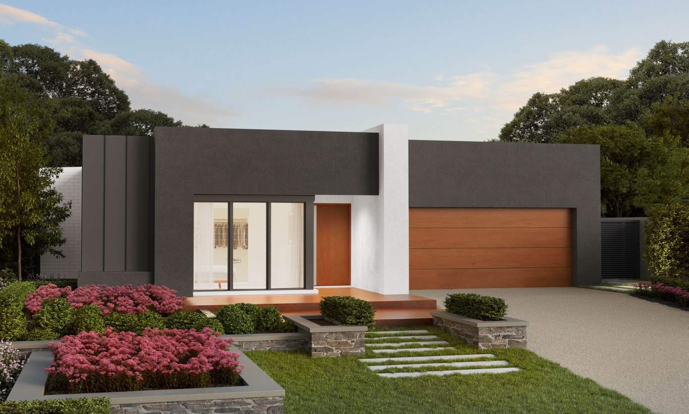 St.Tropez - Lumiere Facade single storey house design st.tropez lumiere facade