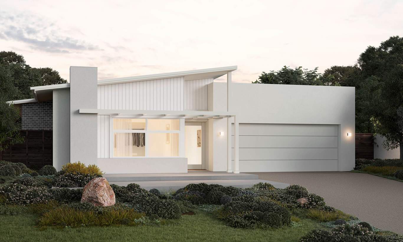 St.Tropez - Pacific Facade single storey house design st.tropez pacific facade